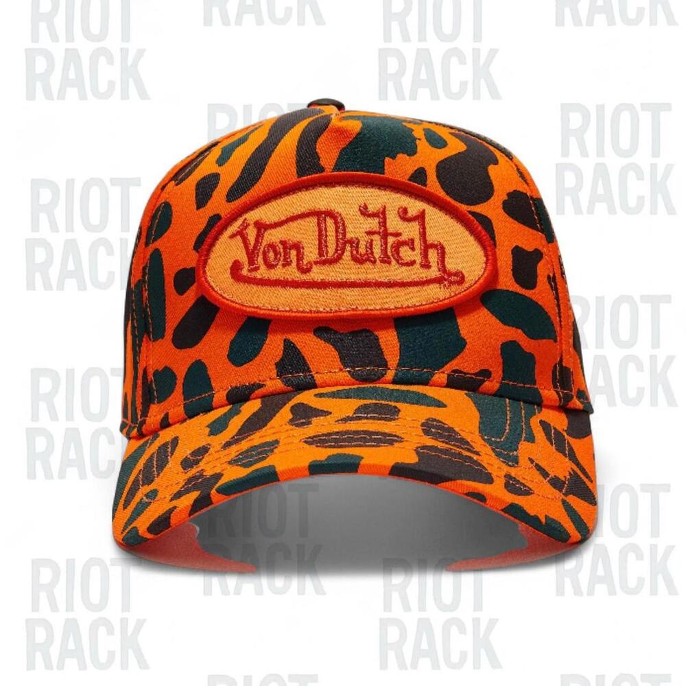 Rare Von Dutch Camo Trucker Hat – Collector’s Piece (Chris Brown Worn)